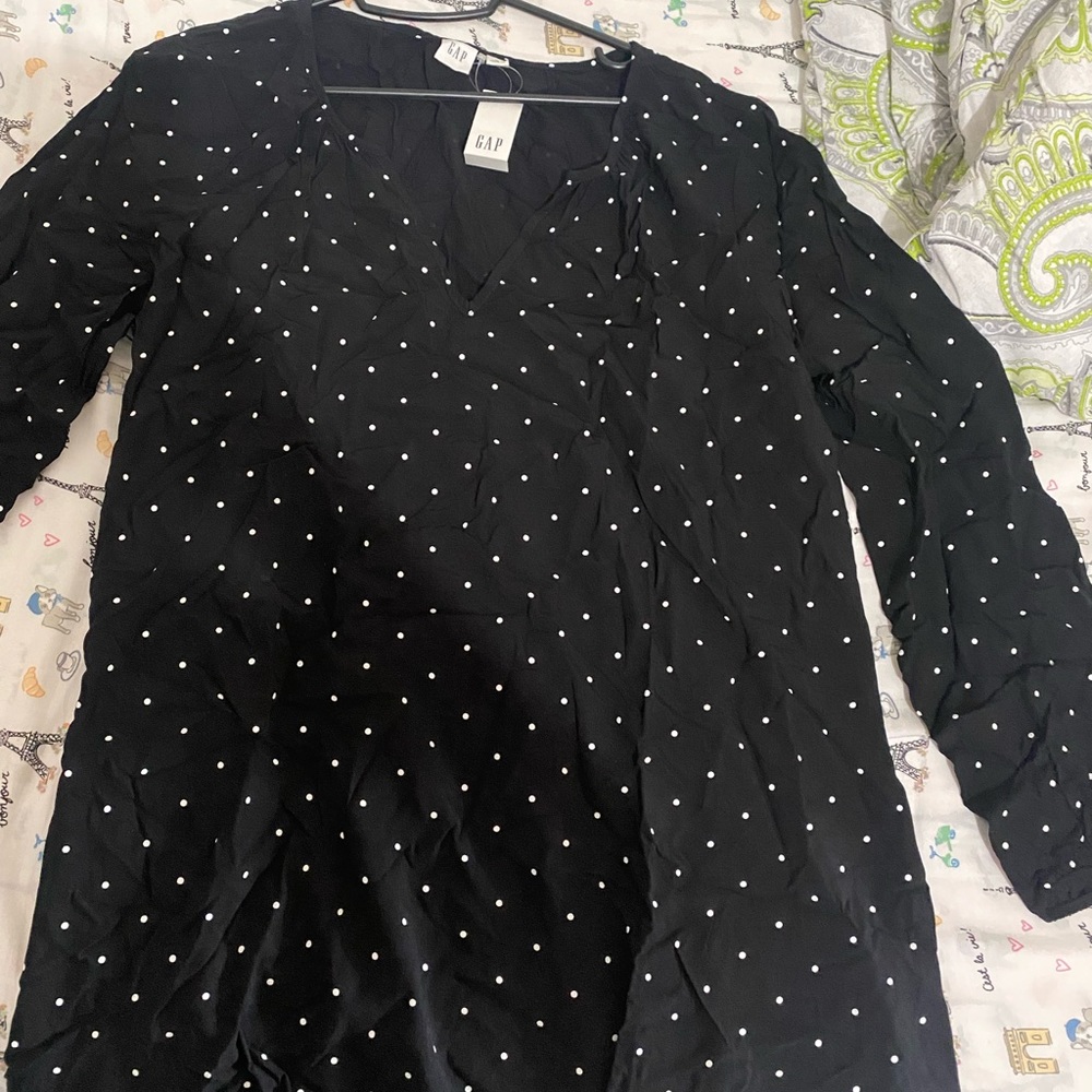 Black Polka dot dress